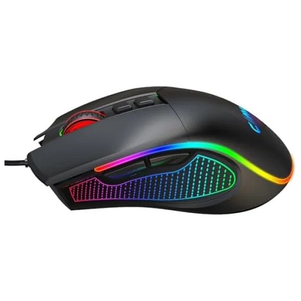 Claws Crossfire V1 RGB Makrolu Optik Kablolu Oyuncu Mouse - Görsel 9