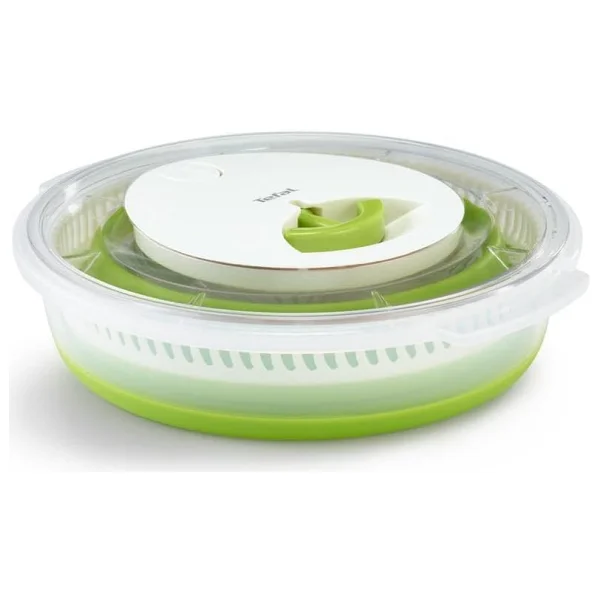 Tefal Katlanabilir Salata Kurutucu Yeşil - Beyaz - Görsel 3