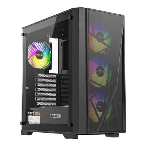 Fazeon F12 F12a650bbm Argb Fanlı 650 W Atx Oyuncu Kasası - Görsel 5