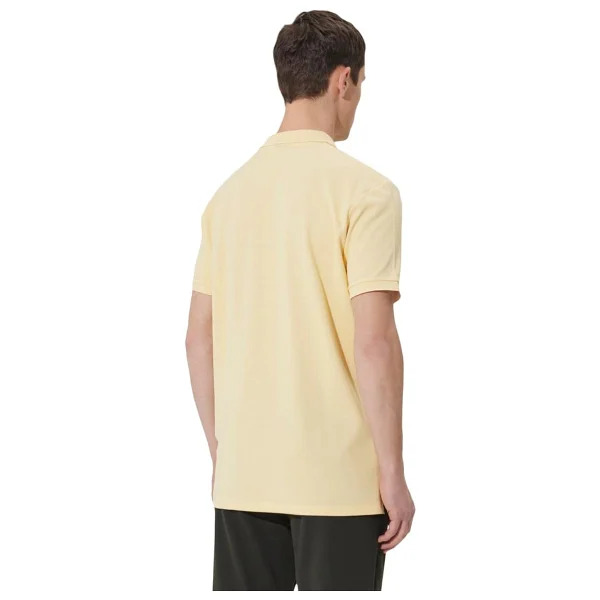 Altınyıldız Classıcs Slim Fit Dar Kesim Polo Yaka%100 Pamuk Kısa Kollu Tişört, Renk Sarı, Beden XL - Görsel 8
