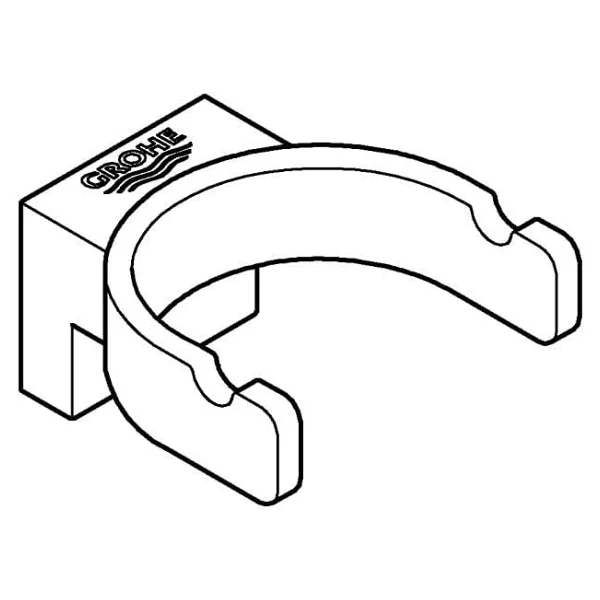 Grohe 41049000 Selection Krom Çift Havluluk - Görsel 2