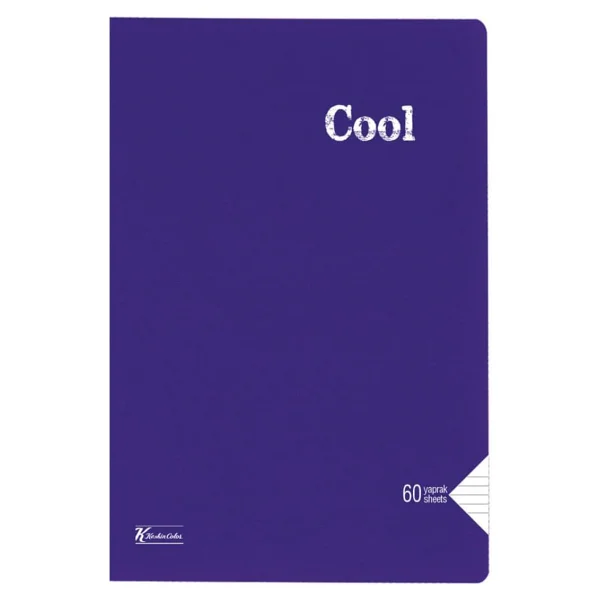 Keskin Color Cool Dikişli A5 60 Yaprak Çizgili Defter - Görsel 4