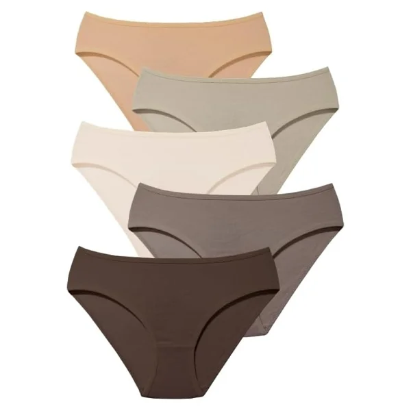 Alya Underwear Kız Çocuk Külot, Pamuklu, Rahat Kız Çocuk Slipleri 10'lu Paket (X21, 3-4 Yaş) - Görsel 8
