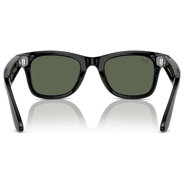 Ray-Ban Meta Wayfarer Rw4006 50 Beden 601/7150 Parlak Siyah-G15 Green - Görsel 4