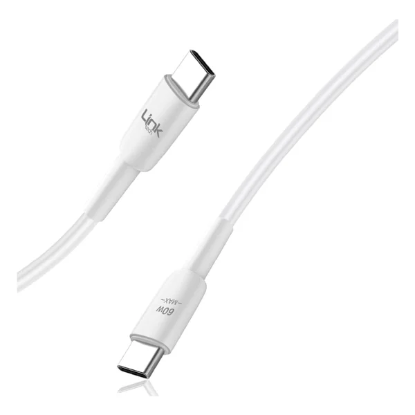 Linktech K604 1 M 60w Type-C To Type-C Hızlı Şarj Kablosu - Görsel 3