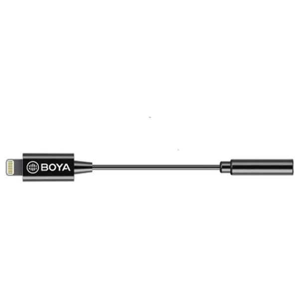 Boya By-K3 iPhone 5 6 7 8 10 X 11 Serileri İçin Lisanslı 3.5mm Ses Çevirici - Görsel 6