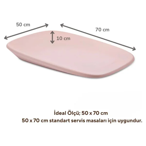 Nattou Softy 70x50 Cm Pembe Alt Değiştirme Minderi - Görsel 6