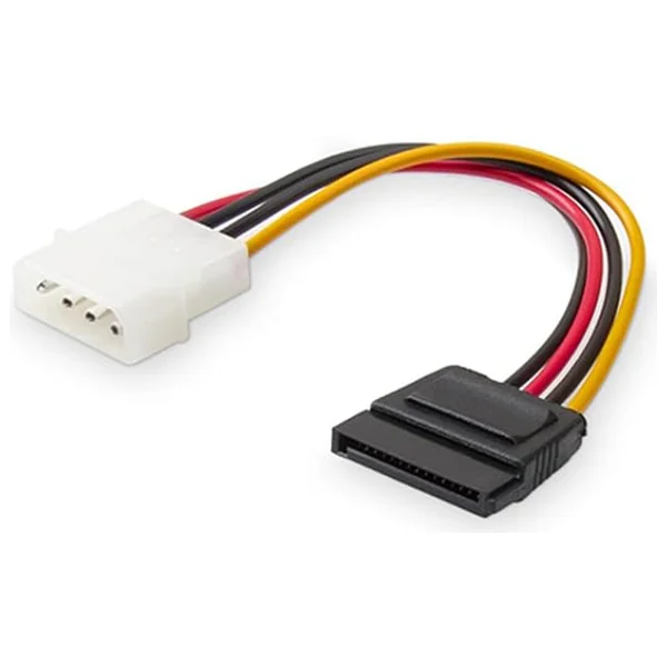 Ropcomp 4-Pin Molex Erkek - 15-Pin Sata Güç Dönüştürücü Kablo (20 Cm) - Görsel 9