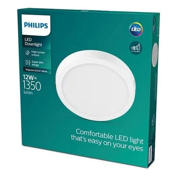 Philips Magneos Rd Beyaz Kasa 12 W LED Armatür - Görsel 5