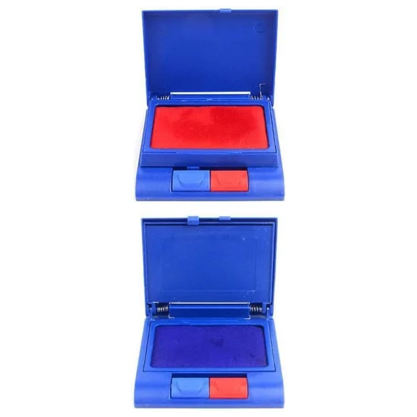 Mühürcüm Stampa Mürekkep Çift Renk Baskı Pedi İç: 86cmx51mm R5824hd - Görsel 2