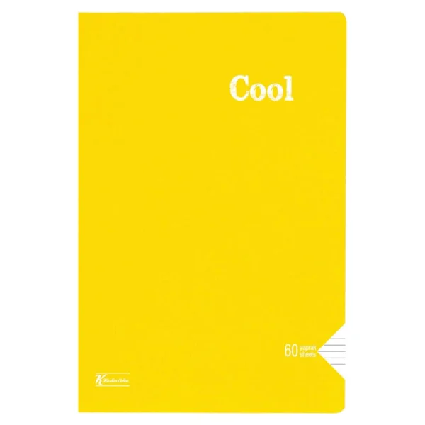 Keskin Color Cool Dikişli A5 60 Yaprak Çizgili Defter - Görsel 6