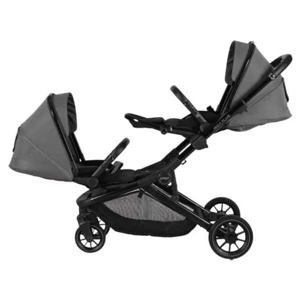 Prego 2240 Ibiza Plus I-Size Travel Sitem İkiz Bebek Arabası - Görsel 4
