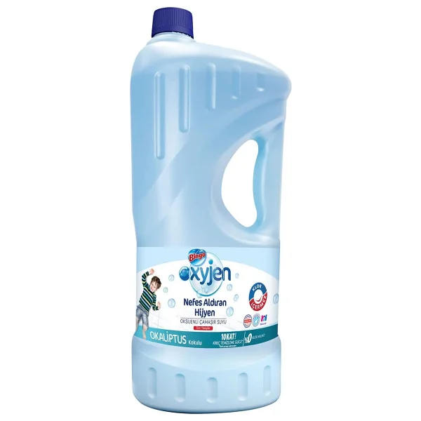 Bingo Oksijen Okaliptus Çamaşır Suyu 3.24 Lt - Görsel 3