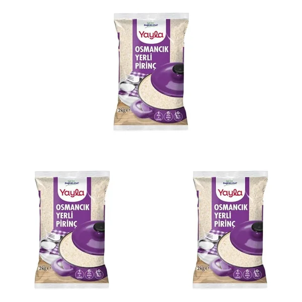 Yayla Yerli Osmancık Pirinç 2 Kg - Görsel 5