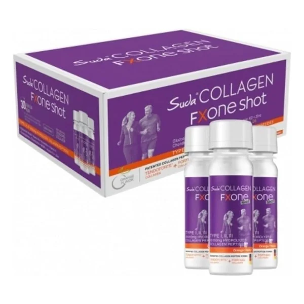 Suda Collagen Fxone Portakal 40 ml 30 Shot - Görsel 2