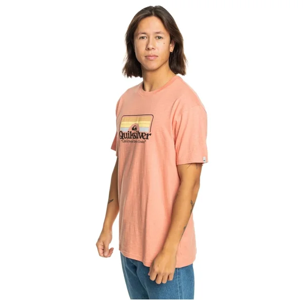 Quiksilver Step Inside EQYZT07678 Kısa Kollu Bisiklet Yaka Erkek Tişört - Görsel 4