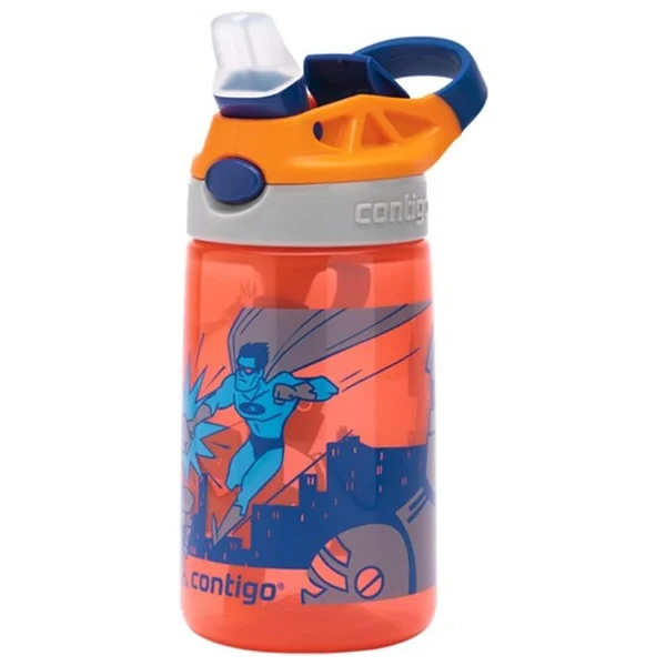 Contigo Flip Süper Kahraman 420 Ml Tritan Çocuk Suluğu - Görsel 2