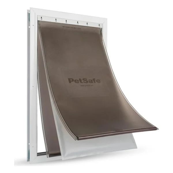 Petsafe Aşırı Hava İçin Alüminyum Evcil Hayvan Kapısı, Enerji Tasarruflu Kedi Ve Köpek Kapağı, 18 Kg'a Kadar Evcil Hayvanlar İçin, M Beden - Görsel 9