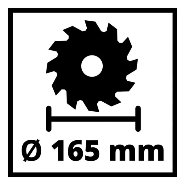 Einhell TE-CS 18/165-1 Li Tek Akülü 2.5 Ah Daire Testere - Görsel 3