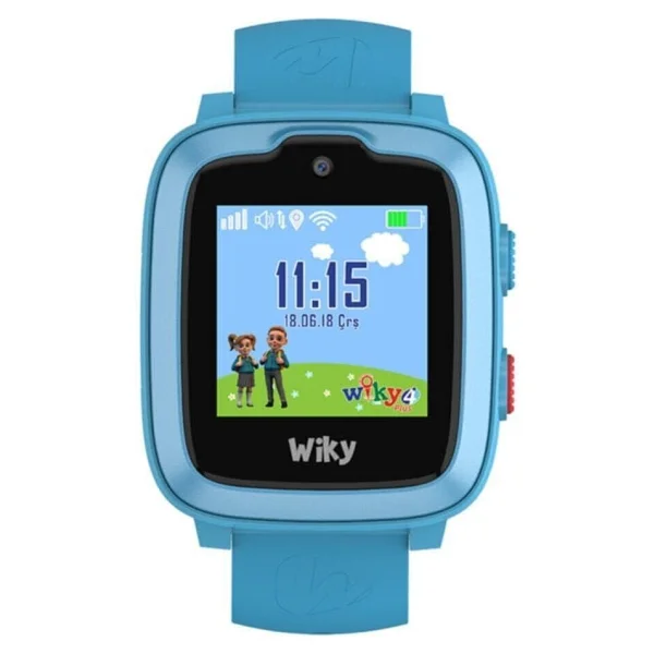 Wiky Watch 4 Plus Mavi Akıllı Çocuk Saati - Görsel 2