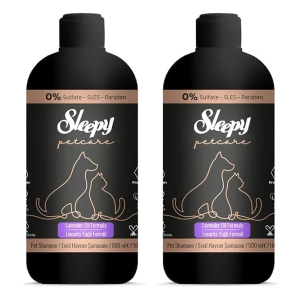 Sleepy Petcare Lavanta Yağlı Evcil Hayvan Şampuanı 500 Ml x 2 Adet - Görsel 10