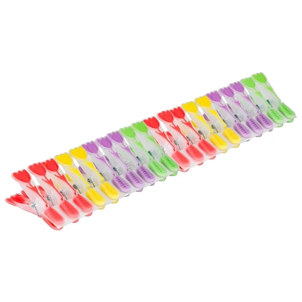 New Max New-Max Elite Lale Desenli Silikon Mandal, Şeffaf 30 Adet - Görsel 5