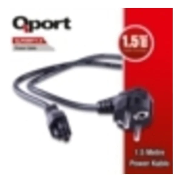 Qport Q-POWY1.5 1.5MT Notebook Power Kablo - Görsel 6