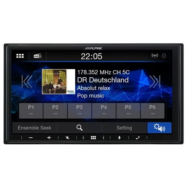 Alpine iLX-W690D DAB+ 7" Android Double Din Oto Multimedya - Görsel 6