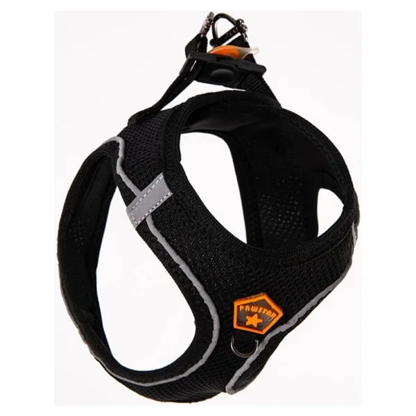 Pawstar Siyah Air-Mesh Göğüs Tasması Kedi Köpek Göğüs Tasması Siyah 3xs - Görsel 4