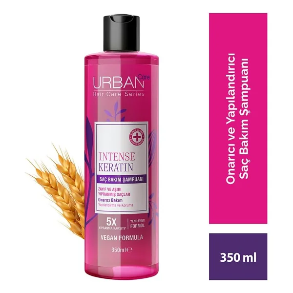 Urban Care Intense Keratin 350 Ml Sülfatsız Şampuan - Görsel 2