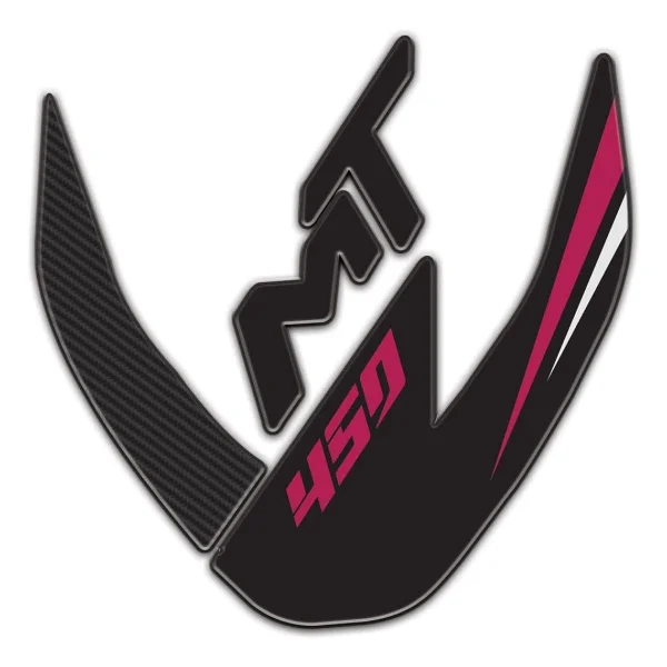 Redlinegrafik Cf Moto 450 Mt 2024 Uyumlu Full Sticker Set Pembe Magenta Siyah - Görsel 3