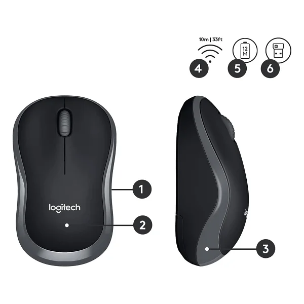 Logitech Mk330 920-003988 Kablosuz Klavye Mouse Seti - Görsel 5