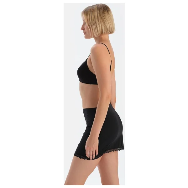 Dagi Kadın 4015kc Mini Jupon, Örme, Siyah, L - Görsel 3