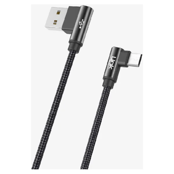 Linktech K593 1.5 M Gri USB To Lightning Şarj Kablosu - Görsel 2