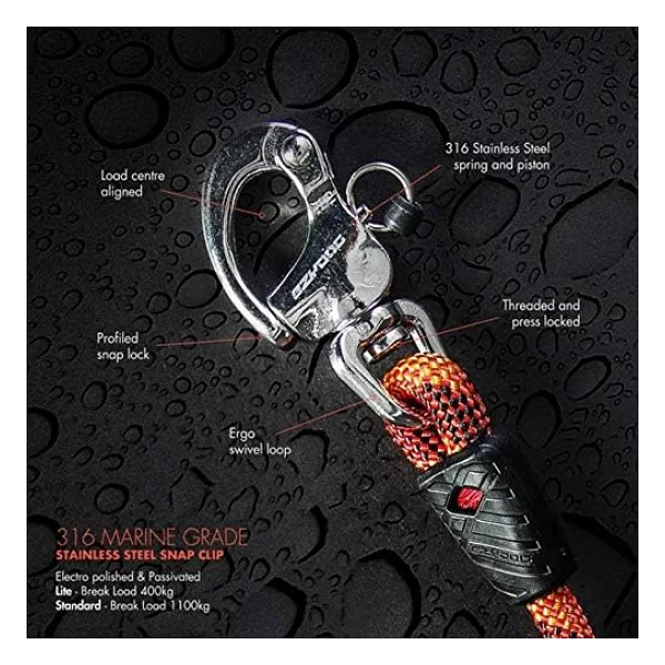 Ezydog 06465 Marine Leash Red Köpek Gezdirme Tasması - Görsel 4