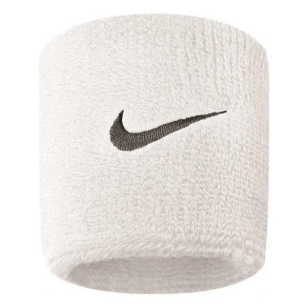 Nike Swoosh Wristbands 2 Unisex Siyah Antrenman Havlu Bileklik N.NN.04.010.OS STD - Görsel 6