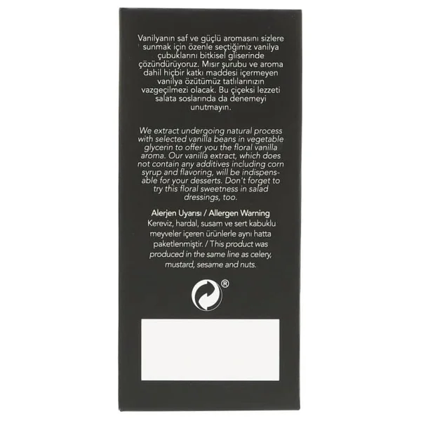 Hayfene 20 Ml Vanilya Ekstratlı Özütü - Görsel 2