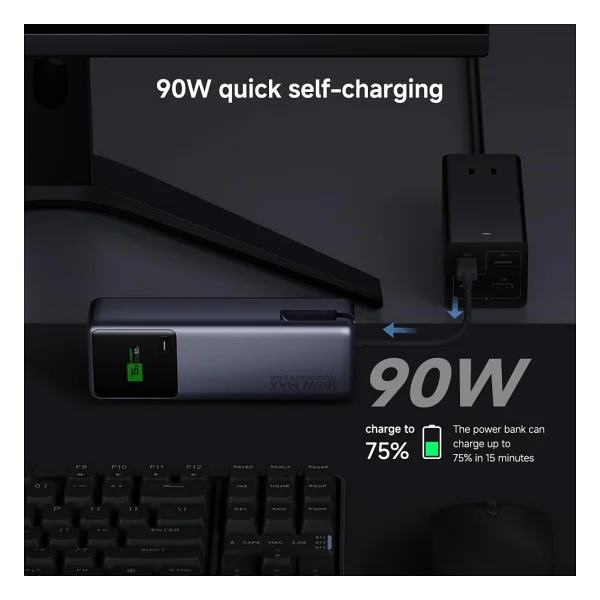 Xiaomi 165 W 10000 mAh Hızlı Şarj Powerbank - Görsel 2