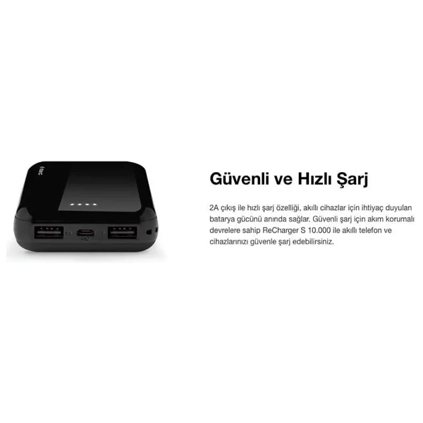 Ttec Recharger S 2bb174 10000 mAh Taşınabilir Şarj Cihazı - Görsel 10