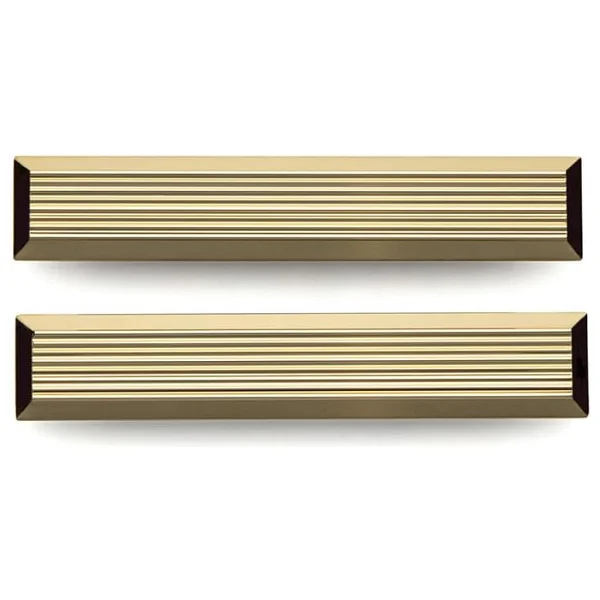 System 9012 Line-Çizgili Kulp Altın Renk Tek Adet 224 mm - Görsel 4