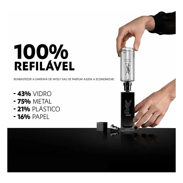 Yves Saint Laurent Myslf Refill EDP 150 ml Erkek Parfüm - Görsel 5