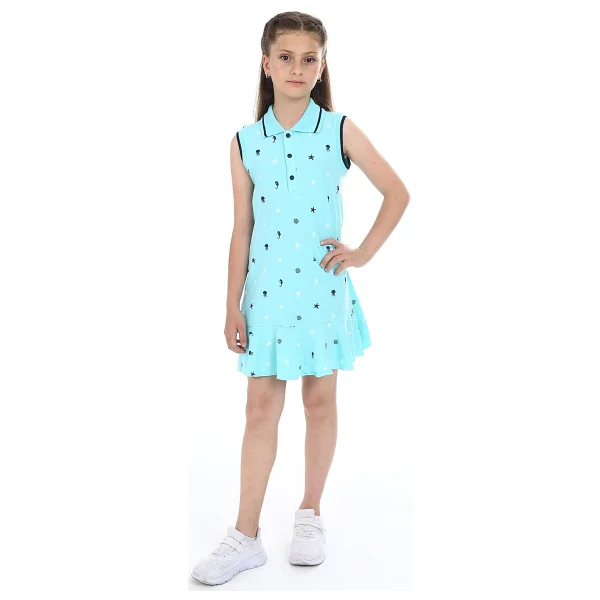 Toontoy Kız Çocuk Atlet - 5 Yaş - Açık Sarı - Görsel 5