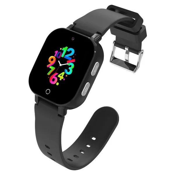 Bilicra Mini Siyah Akıllı Çocuk Saati - Görsel 4