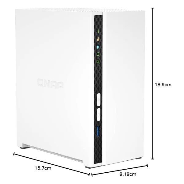 Qnap Turbonas TS-233 2GB 2 Bay 1xGLAN Depolama Ünitesi - Görsel 9