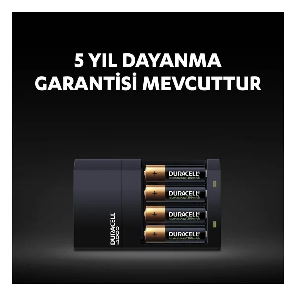 Duracell Cef 14 Şarj Aleti Ve Şarj Edilebilir Aaa 750mah 2 Pil - Görsel 8
