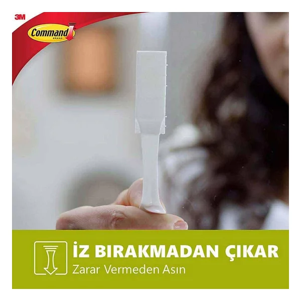 3m Command 17202 Küçük Boy Cırt Cırt Bant 4 Adet - Görsel 5