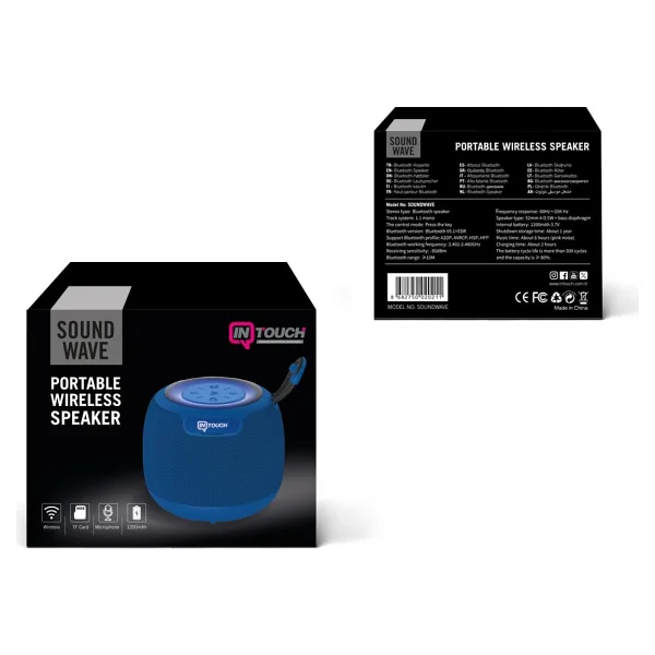 Intouch Sound Wave Bluetooth Hoparlör - Görsel 4