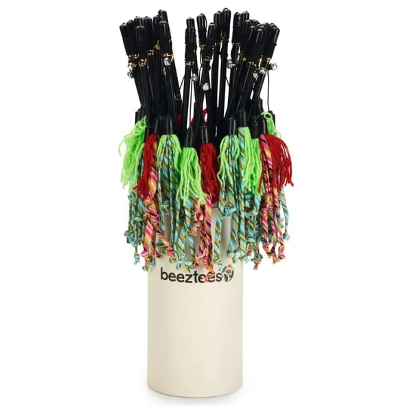 Beeztees Kedi Oltası, Zilli, Yün İpler Uc, Uzun Dayanıklı İp-70cm, 50cm - Görsel 3