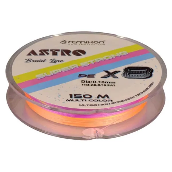 Remixon Astro 8x 150 M 0.10 Mm 5.9 Kg Multicolor İp Misina - Görsel 3