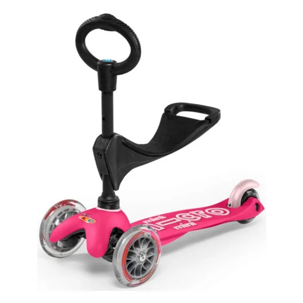 Micro Mini 3 İn 1 Deluxe Mmd011 Turkuaz 3 Tekerlekli Oturaklı Çocuk Scooter - Görsel 9